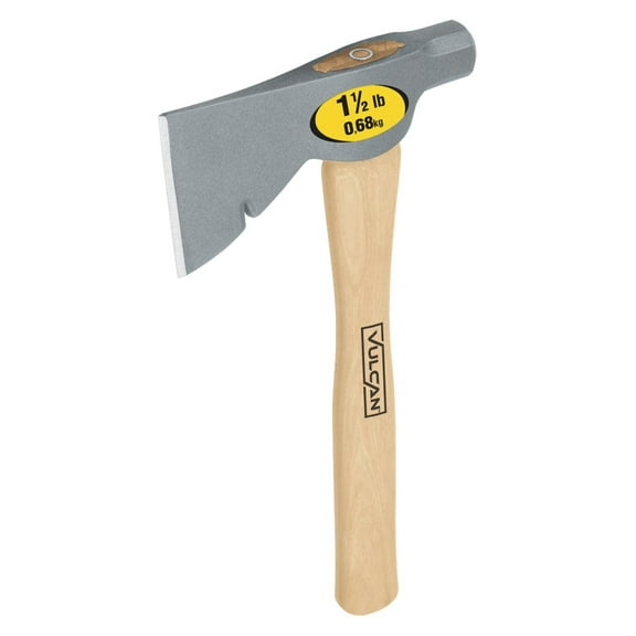 VULCAN Half Hatchet Axe, 1.5 lb Head, Wood Handle