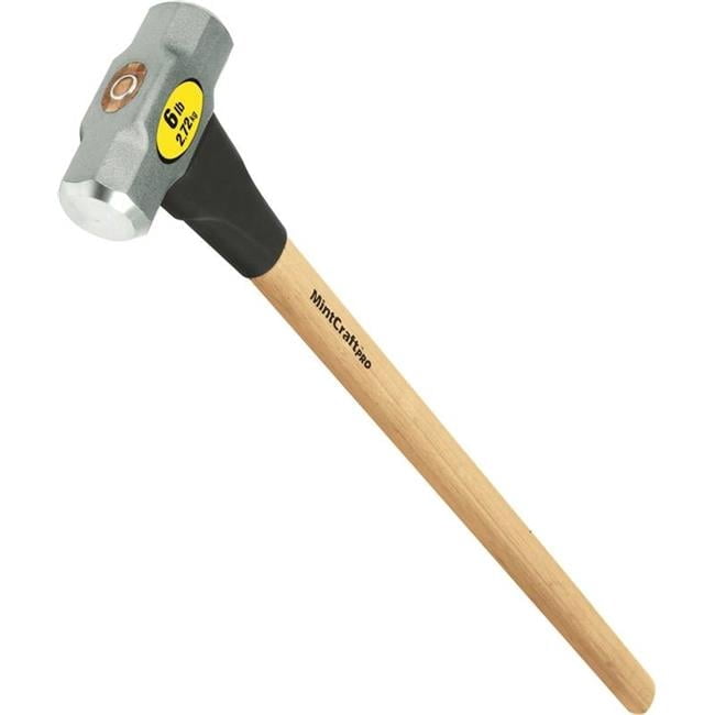 Mintcraft Pro 4343067 32886 Hammer Sledge 6 lbs Head Wood Handle 36