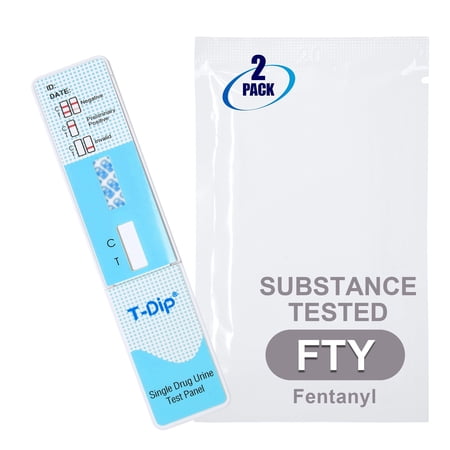 Mintegrity 1-Panel Fentanyl Drug Test Kit Easy to Use at Home Urine Drug Test Kit, 2 Pack