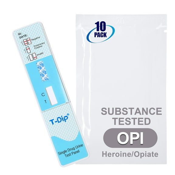 Mintegrity [10pk] - 1-Panel Dip Card Instant Urine Drug Test - Opiate (OPI) #MT-WDOP-114