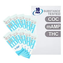 Mintegrity [10pk] - 3-Panel Dip Card Instant Urine Drug Test - (COC/mAMP/THC) #MT-WDOA-234