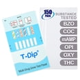 thumbnail image 1 of Mintegrity [150pk]-6-Panel Dip Card Instant Urine Drug Test -Oxazepam (BZO),Cocaine (COC),Meth/Methamphetamine (mAMP/MET), Opiates (OPI), Oxycodone(OXY), Marijuana/Cannabinoids(THC) #MT-WDOA-564, 1 of 9