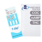Mintegrity [15pk] - 3-Panel Dip Card Instant Urine Drug Test - COC/mAMP/THC #MT-WDOA-234