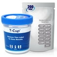 thumbnail image 1 of Mintegrity [200pk] - 12-Panel T-Cup Instant Urine Drug Test - (AMP/BAR/BUP/BZO/COC/mAMP/MDMA/MOP/MTD/OXY/PCP/THC with A3) #MT-TDOA-6125A3, 1 of 9