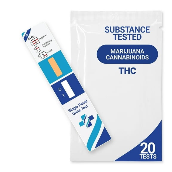 Mintegrity (20pk) 1-Panel Marijuana/ THC Drug Test Kits Home Use |Drug Test Urine Kit