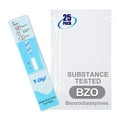 thumbnail image 1 of Mintegrity [25pk] - 1-Panel Dip Card Instant Urine Drug Test - Benzodiazepines (BZO) #MT-WDBZ-114, 1 of 9