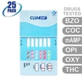 thumbnail image 1 of Mintegrity [25pk] - 6-Panel Dip Card Instant Urine Drug Test - Oxazepam (BZO), Cocaine (COC), Meth/Methamphetamine (mAMP/MET), Opiates (OPI), Oxycodone (OXY), Marijuana/Cannabinoids (THC) #MT-WDOA-564, 1 of 9