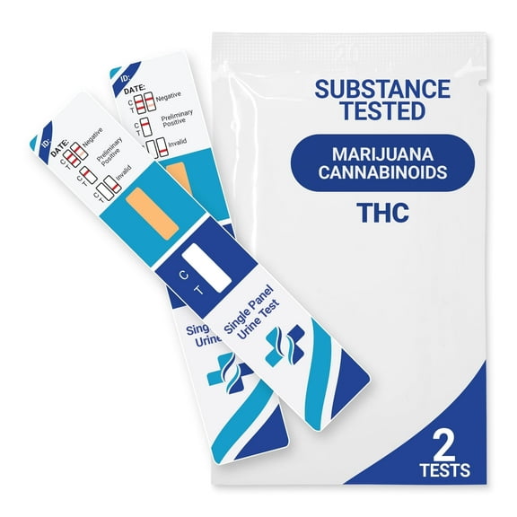 Mintegrity (2pk) 1-Panel Marijuana/ THC Drug Test Kits Home Use |Drug Test Urine Kit