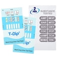 thumbnail image 1 of Mintegrity [2pk] - 12-Panel Dip Card Instant Urine Drug Test - (AMP/BAR/BZO/COC/mAMP/MDMA/MOP/MTD/OXY/PCP/TCA/THC) #MT-WDOA-7125, 1 of 9