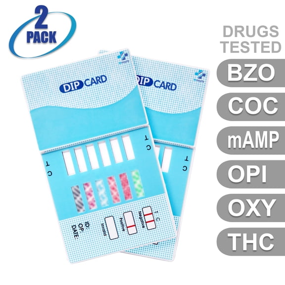 Mintegrity [2pk] - 6-Panel Dip Card Instant Urine Drug Test #MT-WDOA-564