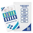thumbnail image 1 of Mintegrity (50pk) 5-Panel Easy to Use Urine Drug Test Kits Home Use with Marijuana (THC) Drug Test, 1 of 9