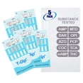 thumbnail image 1 of Mintegrity [5pk] - 10-Panel Dip Card Instant Urine Drug Test - (AMP/BAR/BZO/COC/mAMP/MTD/OPI/PCP/TCA/THC) #MT-WDOA-1104, 1 of 9