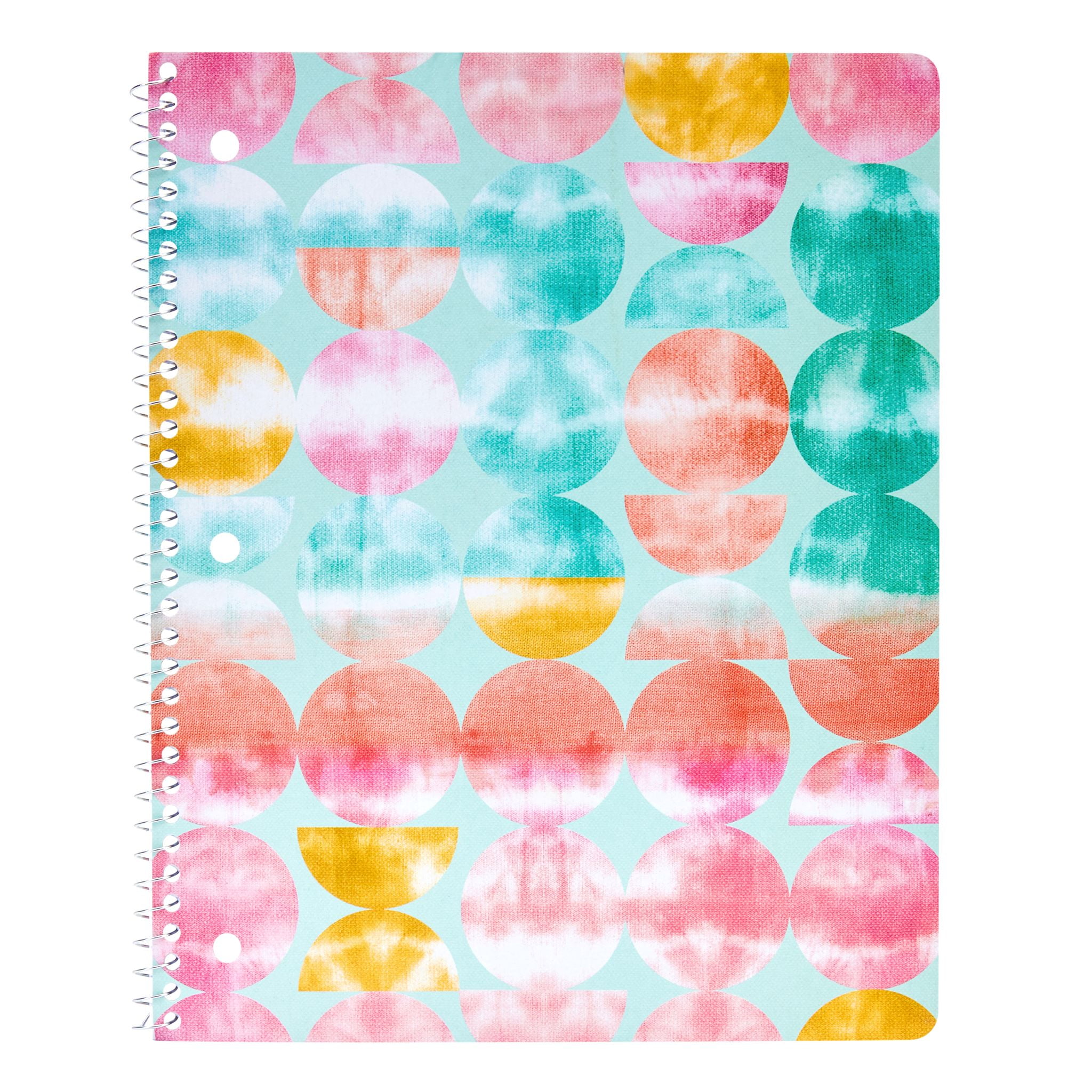 Mintgreen Spiral Notebook, College Ruled, 80 Recycled Sheets, 8x10