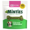 thumbnail image 1 of MINTIES Dog Dental Bone Treats, Dental Chews for Tiny & Small Dogs, 120 Count, 1 of 8