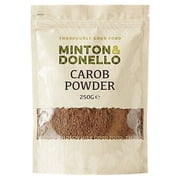 Minton & Donello Carob Powder 250g, British Import Pack of 2