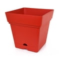 thumbnail image 1 of Mintra Garden - 14.5in Square - Large Garden Pot With Wheels (14.5inW x 15inH), 1 of 11