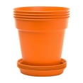 thumbnail image 1 of Mintra Garden - 15cm Round Garden Pots 4pk - (15cm Diameter - 5.9inW x 5.5inH), 1 of 9