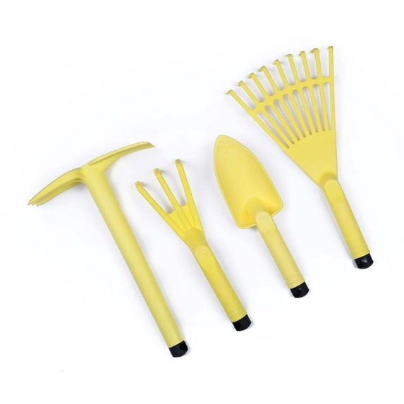 Mintra Garden - Garden Tools 4pk - (Cultivator, Trowel, Shovel, Rake)