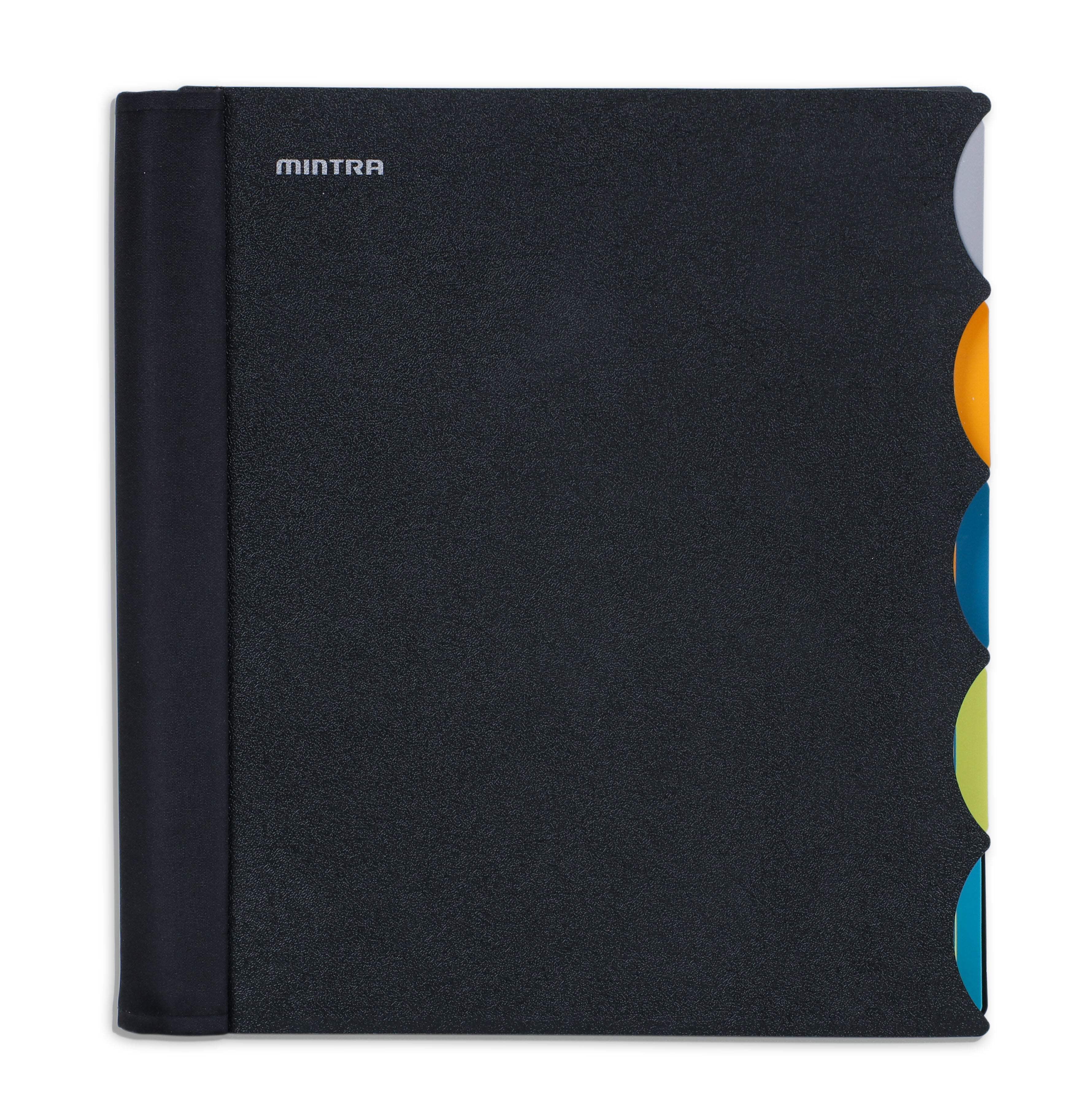 Mintra Office Durable Premium 5-Subject Spiral Notebook with Dividers ...