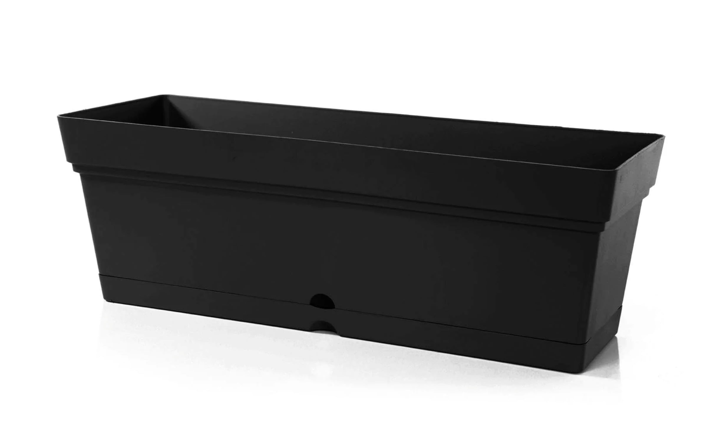 Mintra Home Garden Pot Window Box Rectangle Planter (19inW x 6.75H