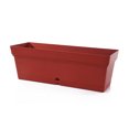 Mintra Home Garden Pot Window Box Rectangle Planter (19inW x 6.75H)