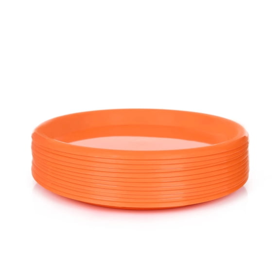Mintra Home - Large Plastic Plates 8.5in 12 Pack