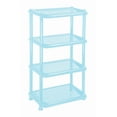 thumbnail image 1 of Mintra Home Light Duty Plastic Storage Racks (Rectangular Rack, Powder Blue) -07249-, 1 of 1