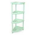 thumbnail image 1 of Mintra Home Light Duty Plastic Storage Racks (Triangular Rack, Light Green) -07255-, 1 of 1