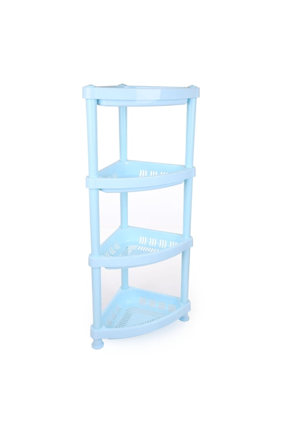 Light Duty Plastic Storage Racks (Triangular Rack, Powder Blue) (07254)
