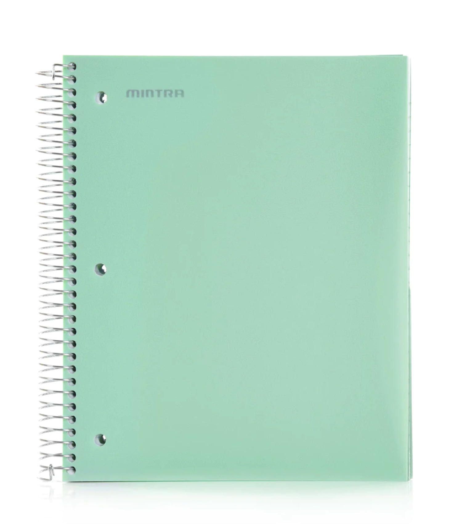 Mintra Home Office Durable Spiral Notebooks, 5 Subject - 200 Sheets (Sage  Green, Wide Ruled 1 Pack) 