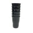 thumbnail image 1 of Mintra Home Reusable Plastic Cups 21 Ounce Tumbler - (14964) Pack of 6 (Black), 1 of 3