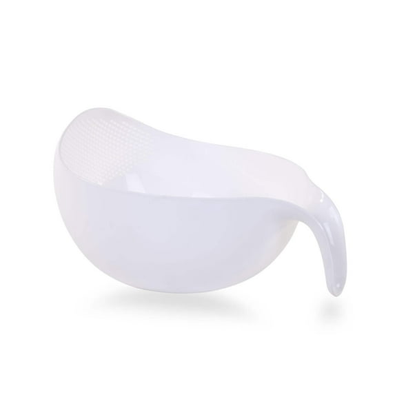 Mintra Home - Rice Colander - Strainer, Lightweight for kitchen rinsing of pasta, rice, beans, fruit and vegetables