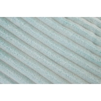 Mintra Home - Sherpa Stripe Flannel Blanket Large (70in x 86in)