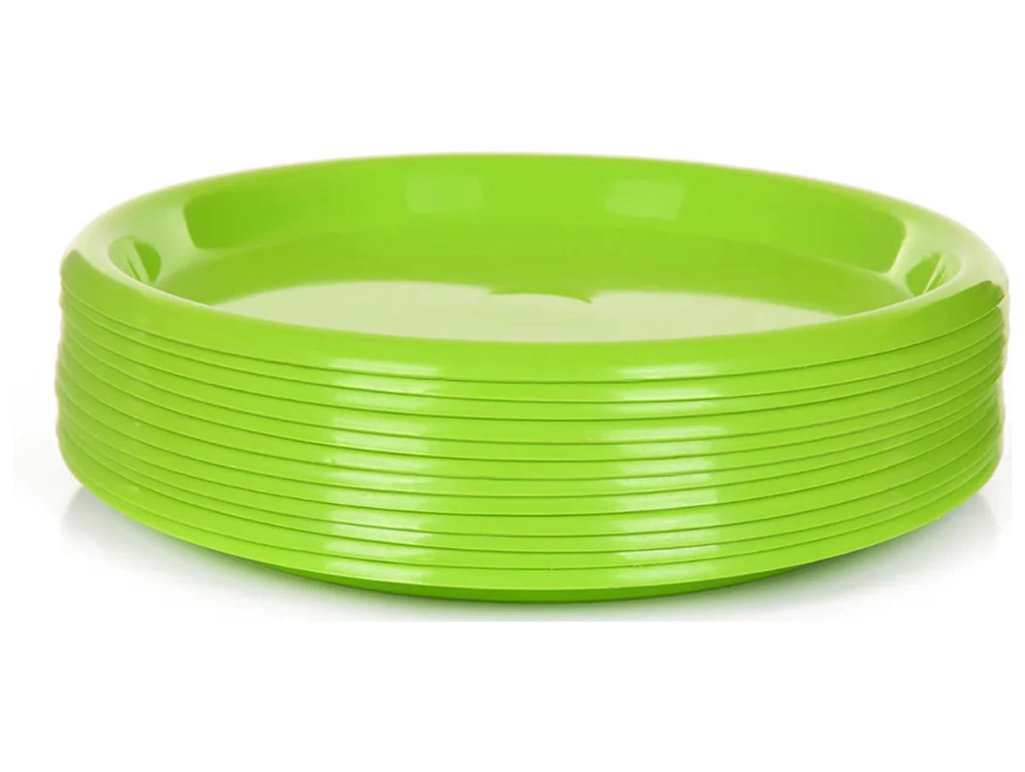 Mintra Home Small Plastic Plates 6.5in 12 Pack