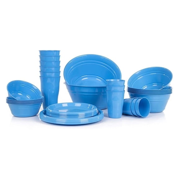 Mintra Home Snack Bowls (Party Set - 38pc) (Blue)