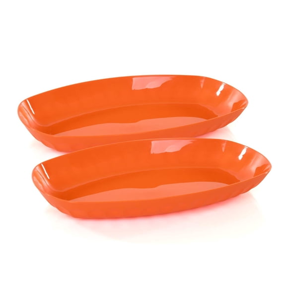 Mintra Home - Unbreakable Oval Tray 2 Pack6221236088516