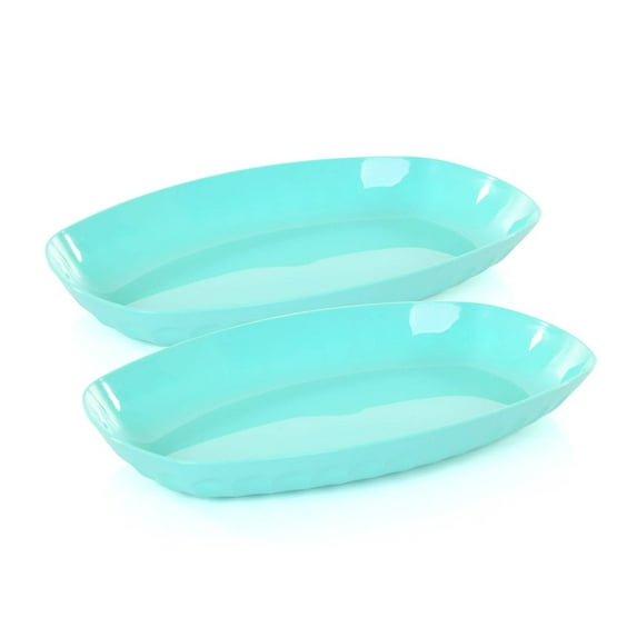 Mintra Home - Unbreakable Oval Tray 2 Pack6221236088516