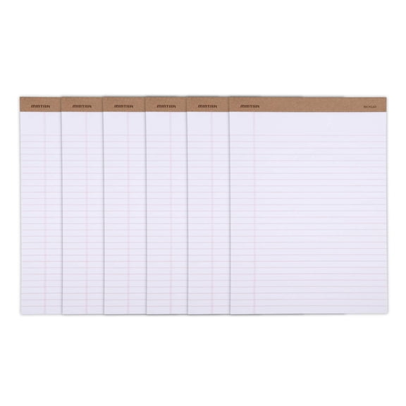 Recycled Writing Pads - 6 Pack