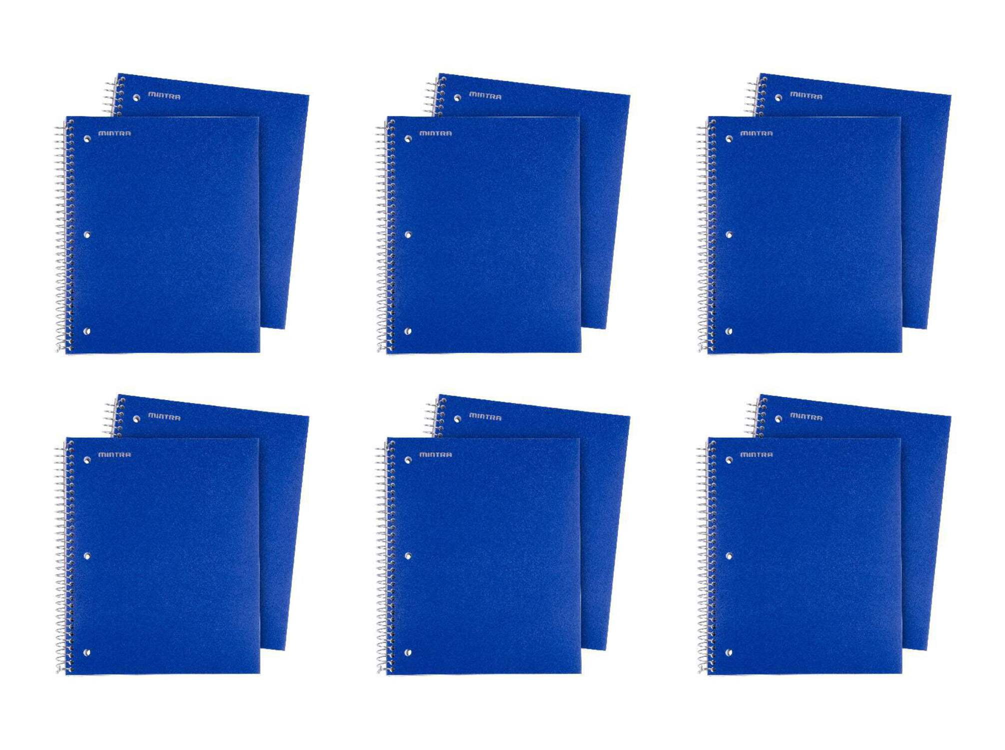Delka A5 Wirebound Notebooks, Ruled Pages, Durable Spiral Binding, Premium Quality Paper For