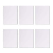 Mintra Office Glue-Top Legal Pads 6 Pack (White, 8.5in x 11in (Blank))