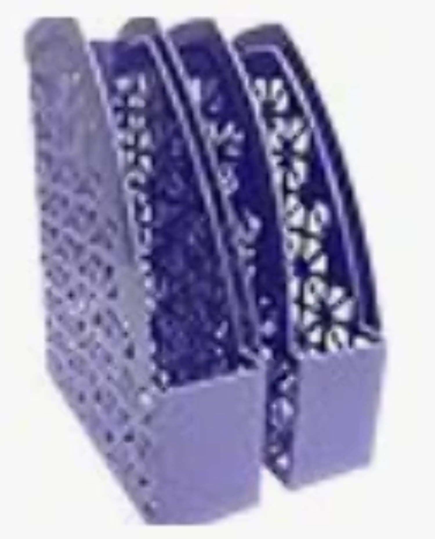 Mintra Office Plastic Desk Organizers 2pk (Lavender, Magazine File ...