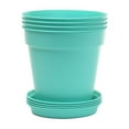 thumbnail image 1 of Mintra Garden - 13cm Round Garden Pots 4pk - (13cm Diameter - 5inW x 4.75inH), 1 of 9