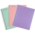 Mintra, Spiral Notebook, 2 Subject, Letter Size, 3PK - Walmart.com