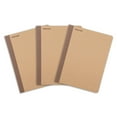 thumbnail image 1 of 100% Recycled Kraft Composition Book (3 Pack) - Plain - 7.5in x 9.75in (07099), 1 of 5