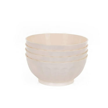 Mintra Unbreakable Plastic Bowl - 4 Pack Large 1.8 L