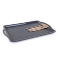 thumbnail image 1 of Mintra Unbreakable Rectangular Plastic 17.5" x 12.5" Serving Tray, Gray, 1 of 11