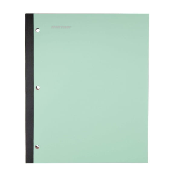 Mintra Wireless Notebook 3pk - 80 Sheets Paper - College Ruled (Sage Green, Salmon, Lavender)