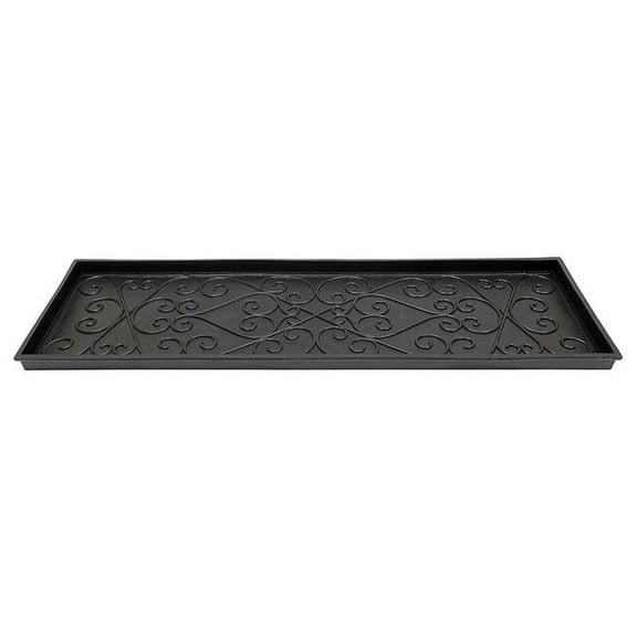 Mintueman-Achla  Scrollwork Rubber Boot Tray, Large