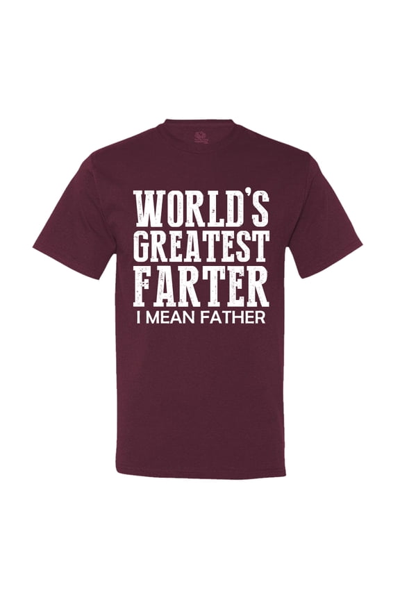 World's Greatest Farter, I Mean Father Men's T-Shirt