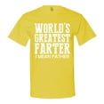 thumbnail image 1 of Minty Tees World's Greatest Farter, I Mean Father Men's T-Shirt, 1 of 1